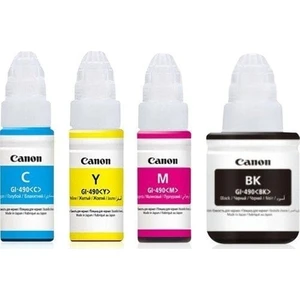 Photo Ink Canon G1411 G2411 G3411 G3411 G4411 G1410 G2410 G3410 G4410 4 Renk Orjinal Mürekkep
