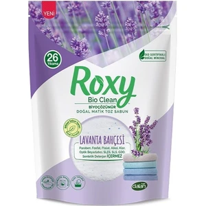 Roxy Bio Clean Doğal Matik Toz Sabun Lavanta Bahçesi 800 gr