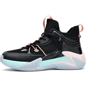 Erkek Nefes Alabilen Basketbol Ayakkabı - Pembe (Yurt Dışından)
