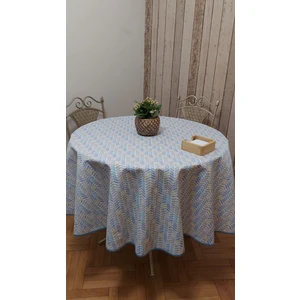 Duck (Sıvı Itici,leke Tutmaz ) Kumaş,yuvarlak ,yemek Masası Örtüsü.