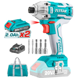 Li-Ion Akülü Vidalama Kömürsüz 20 V 2 Ah Akü 170 NM Somun Sıkma Adaptörü TIRLI2002