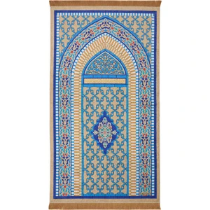 Bursa İpek Gold Kadife Halı Seccade