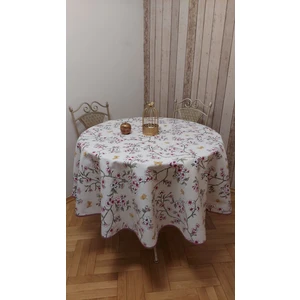 Duck (Sıvı Itici ,leke Tutmaz) Kumaş,yuvarlak, Yemek Masası Örtüsü