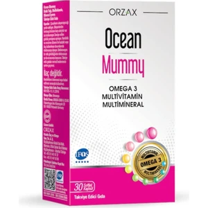 Ocean Mummy Balık Yağı Multivitamin Mineral İçeren Takviye Edici Gıda