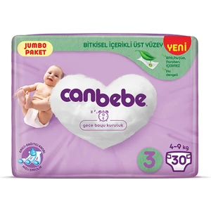 Midi 3 Beden Jumbo Paket Bebek Bezi 30 Adet
