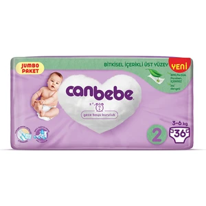 Mini 2 Beden Jumbo Paket Bebek Bezi 36 Adet