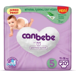 Junior 5 Beden Jumbo Paket Bebek Bezi 20 Adet