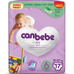 Extra Large 6 Beden Jumbo Paket Bebek Bezi 17 Adet