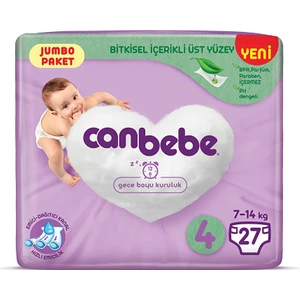 Maxi 4 Beden Jumbo Paket Bebek Bezi 27 Adet