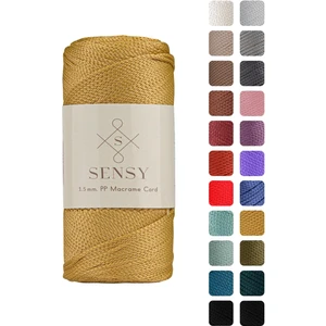 Premium 1,5 mm 100 gr Polyester Makrome Ipi 150 M Supla Ip ve Çanta Ipliği Makrame Ip