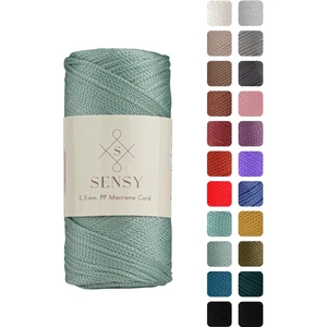 Premium 1,5 mm 100 gr Polyester Makrome Ipi 150 M Supla Ip ve Çanta Ipliği Makrame Ip