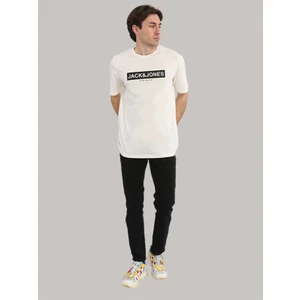 Jack & Jones Erkek Logo Baskılı Tişört - Pin