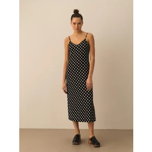 Regular Fit Askılı Elbise