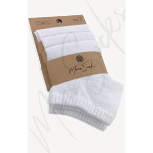 Mono Socks 3'lü Basic Düz Patik Çorap