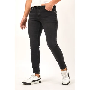 Erkek Antrasit Skinny Fit Jean Pantolon