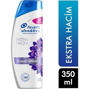 Head&shoulders Ekstra Hacim Kepeğe Karşı Karşı Etkili Şampuan 350 ml