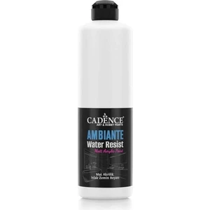 Ambiante Suya Dayanıklı Akrilik Boya Aw-01 Beyaz 500ML + Katalizör 20GR