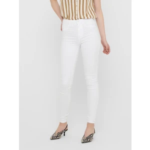 Bayan Beyaz Renk Kot Pantolon 15174842