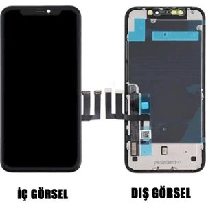 iPhone 11 Uyumlu GX Oled Lcd+Dokunmatik+Çıtalı (Siyah) NT-100320