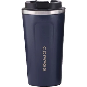 Weather Forecast 304 L Çelik Vakumlu Lacivert Kahve El Termos Mug 500 ml