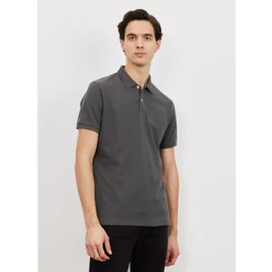Altınyıldız Classics Polo Yaka Antrasit Erkek T-Shirt 4A9000000001