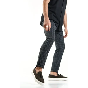 Hakiki Deri 22106-K Nubuk Kahverengi Kalın Taban Püsküllü Erkek Loafer & Günlük Ayakkabı