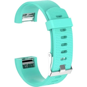 Fitbit Charge 2 Için Silikon Kordon Kayış Turkuaz  (L)