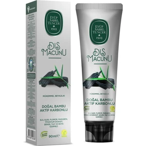 Eyüp Sabri Tuncer Doğal Bambu Aktif Karbonlu Diş Macunu 90 ml