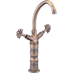 Antik Çanak Kuğu Osmanlı Eviye Bataryası Tavroz Lüx Pirinç