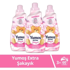 Extra Konsantre Çamaşır Yumuşatıcısı Şakayık 1440 ml 3'lü Set