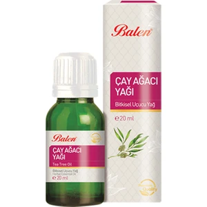 Çay Ağacı Yağı 20 ml (%100 Saf Bitkisel Uçucu Yağ)