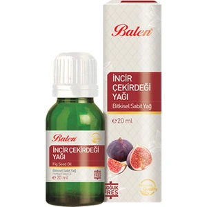 İncir Çekirdeği Yağı (Soğuk Pres) 20 ml