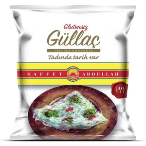 Saffet Abdullah Glutensiz Mini Güllaç 100 gr