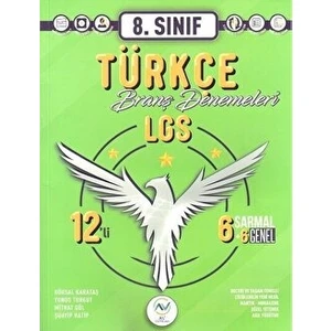 Ava Yayınları Av Yayınları 8. Sınıf Lgs Türkçe 12 Li Branş Deneme