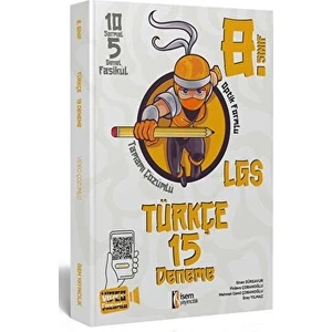 İSEM Yayıncılık 2023 8. Sınıf Türkçe 15 Deneme