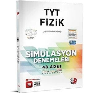 3D Yayınları 2023 TYT Simülasyon Fizik Denemeleri