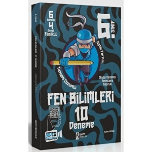 İSEM Yayıncılık 2023 6. Sınıf Fen Bilimleri 10 Deneme