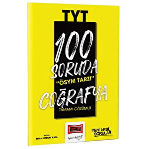 Yargı Yayınevi 2023 100 Soruda ÖSYM Tarzı TYT Coğrafya Tamamı Çözümlü Soru Bankası