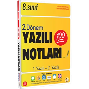 Tonguç Akademi 8. Sınıf 2. Dönem Yazılı Notları