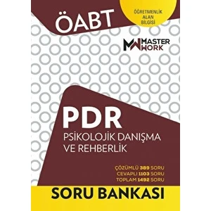Öabt - Pdr - Psikolojik Danışma ve Rehberlik Soru Bankası