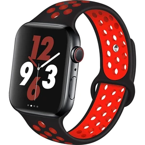 Apple Watch 8 45 mm Için Delikli Silikon Kordon Kayış - KY41
