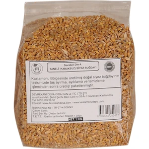 Devrekani Deva Siyez Buğdayı (Taneli Kabuksuz) 1 kg.