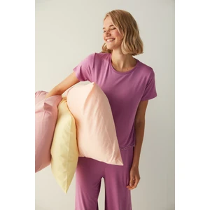 Terra Çiçek Desenli Pijama Takımı