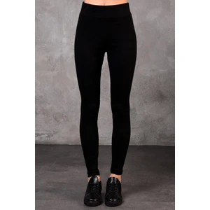 Fancy Kadın Beli Lastikli Yüksek Bel Slim Fit Fitilli Basic Tayt