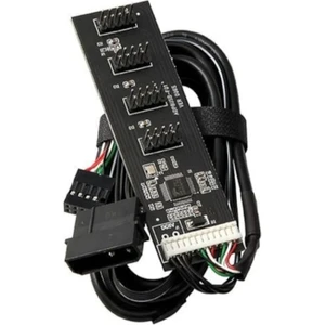 9 Pin Erkek To 4 Port Dişi USB 2.0 Çoklayıcı Kart