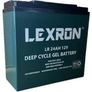 12 Volt 24AH Amper Solar Sistem ve Elektrikli Araç Jel Akü