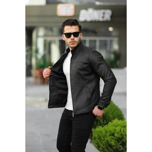 S/B Collection SB Collection Erkek Siyah Baharlık Deri Ceket