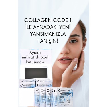 Collagen Code1 Tıp1tıp2tıp3 Hidrolize +Hyaluronik Asit+C Fiyatı