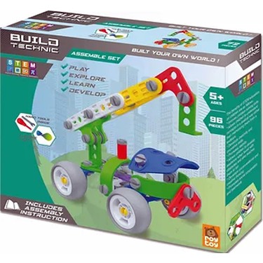 Build Technic Set 96 Parca Tak Sok Vinc Block Yap Seti Fiyat