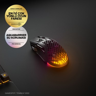 Steelseries Aerox 5 Rgb Kablosuz Gaming Mouse Fiyatı